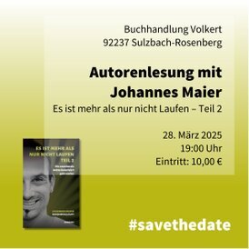 Es ist mehr als nur nicht Laufen, Teil 2