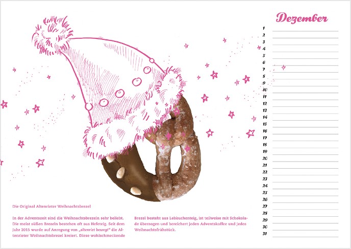 Weihnachtsbrezel