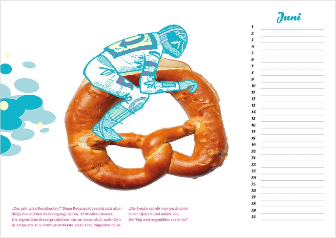 Redensart Brezelbacken